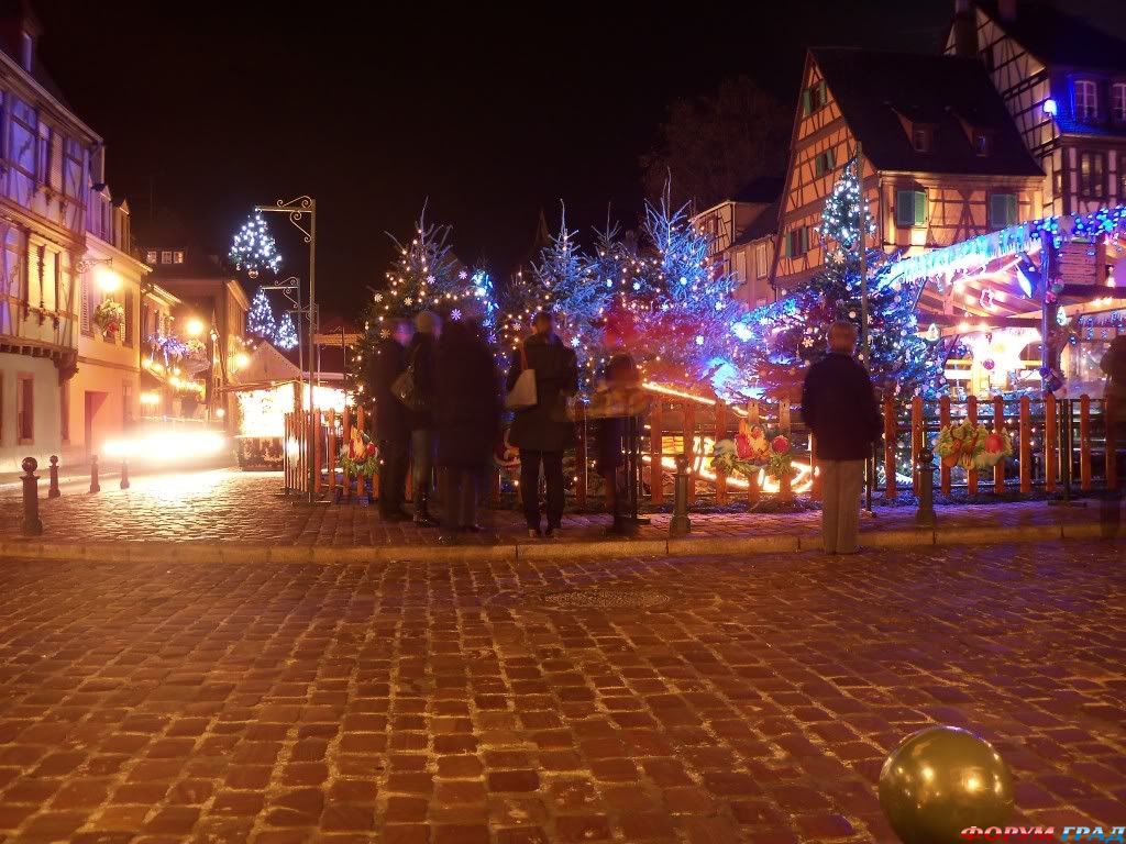 Рождественский базар в Эльзасе