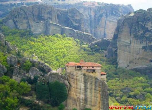 Монастырь в Метеоре, Греция