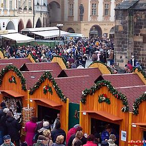 Рождественский базар в Праге