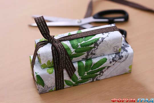 Упаковка двух предметов этап 10