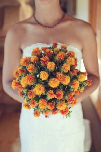 bright-orange-bridal-bouquets