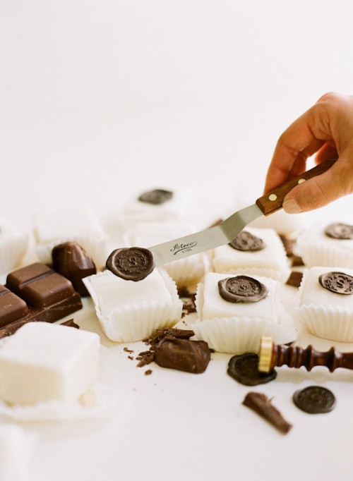 diy-chocolate-wax-seal-petit-fours