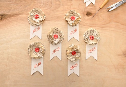 diy-paper-flower-ribbons-for-guest-favors