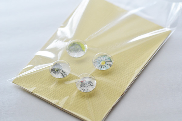 diy glass magnets the package