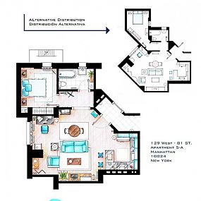 floor-plans-of-the-most-famous-tv-apartments1