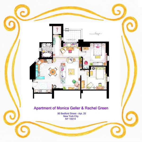 floor-plans-of-the-most-famous-tv-apartments3