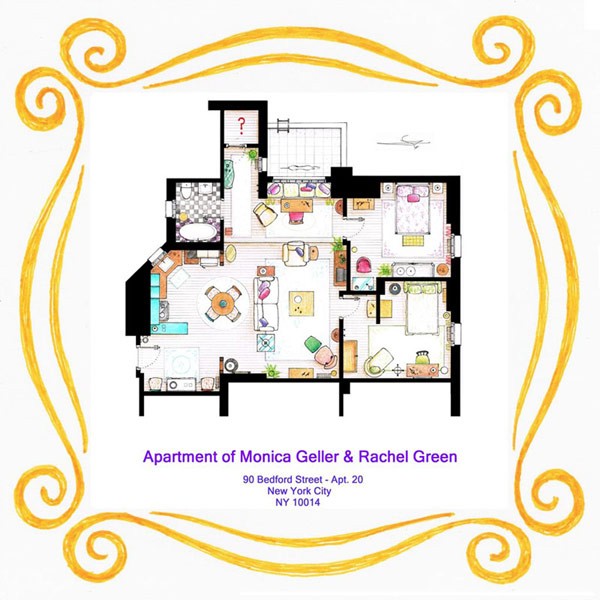 floor-plans-of-the-most-famous-tv-apartments