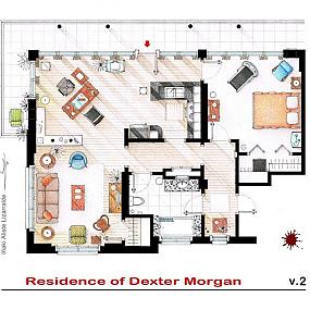 floor-plans-of-the-most-famous-tv-apartments6