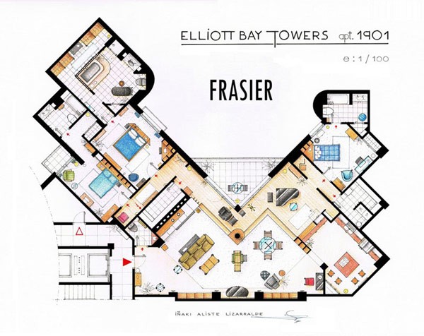 floor-plans-of-the-most-famous-tv-apartments7