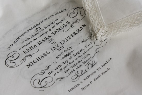 handkerchief-kraft-paper-wedding-postcard-invitations