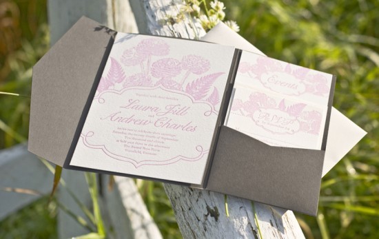 pink-gray-floral-letterpress-wedding-invitations