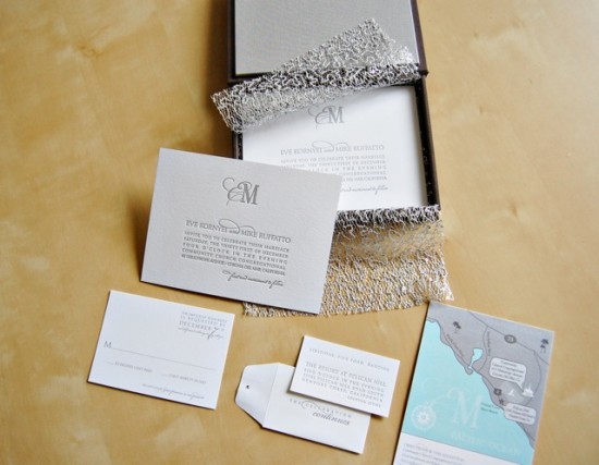silver-metallic-letterpress-wedding-invitations