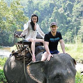 поездка на слонах