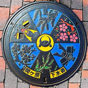 art japanese manhole covers-06