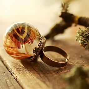 delicate rings with magical scenes inside-16
