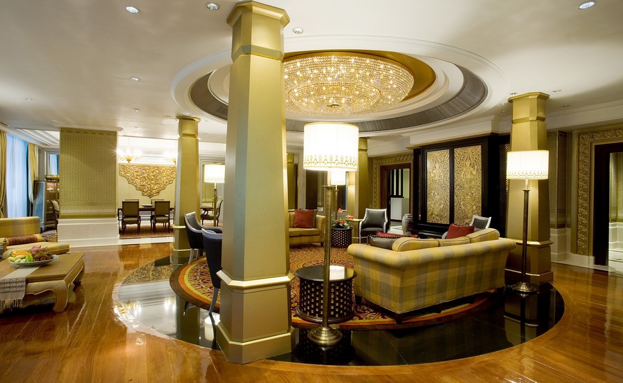 Красивый дизайн виллы Plaza Athenee