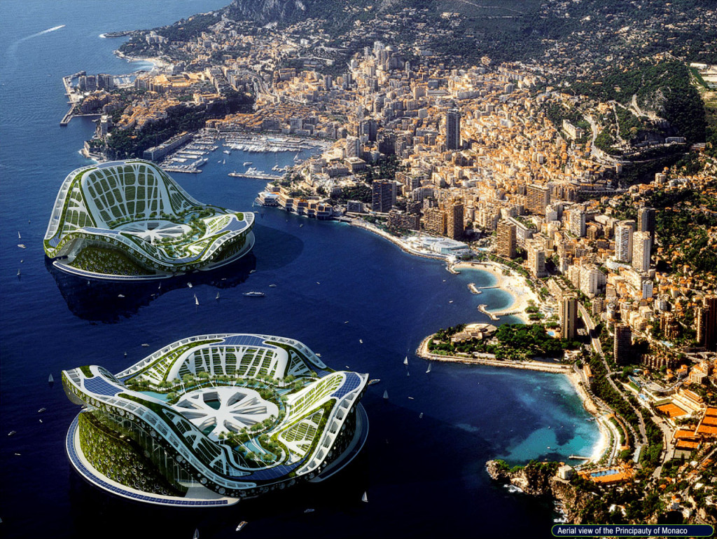 Плавающие города будущего в Монако