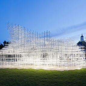 installing the serpentine gallery pavilion-01