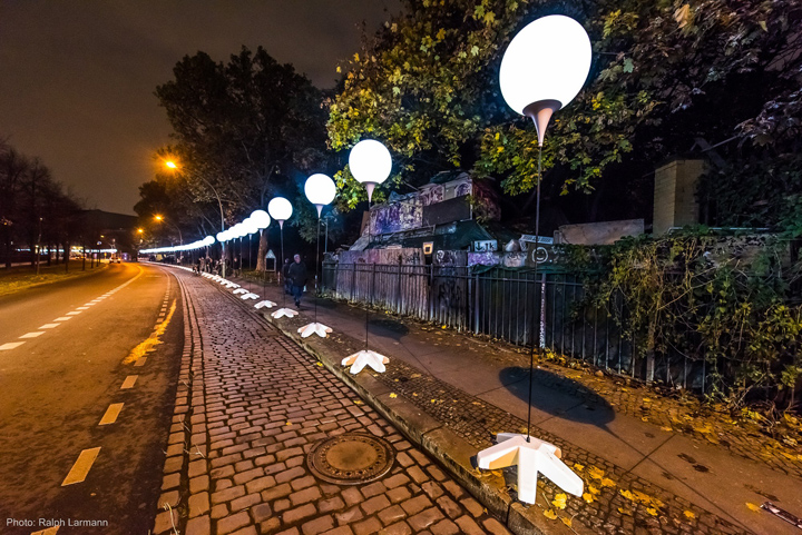 Осветительные установки по жилой части города Берлина