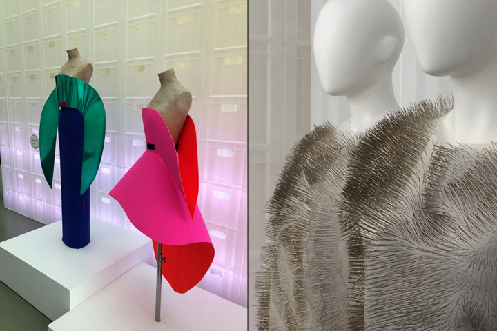 Красивое сочитания цветов платьев с коллекции «The Future of Fashion»