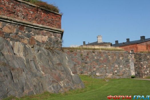 Суоменлинна стены крепости