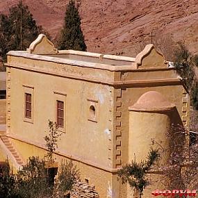 Монастырь Святой Екатерины у подножия горы Синай в Египте