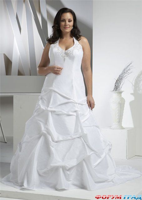 платье для полной невесты