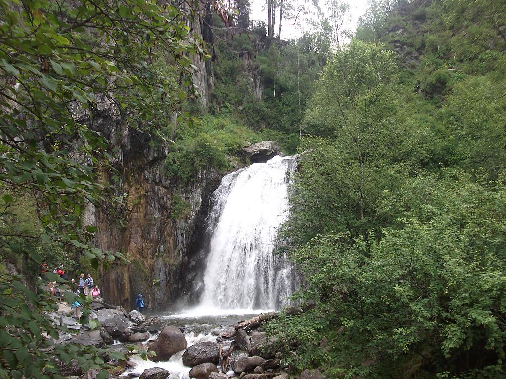 водопад Корбу, Телецкое озеро