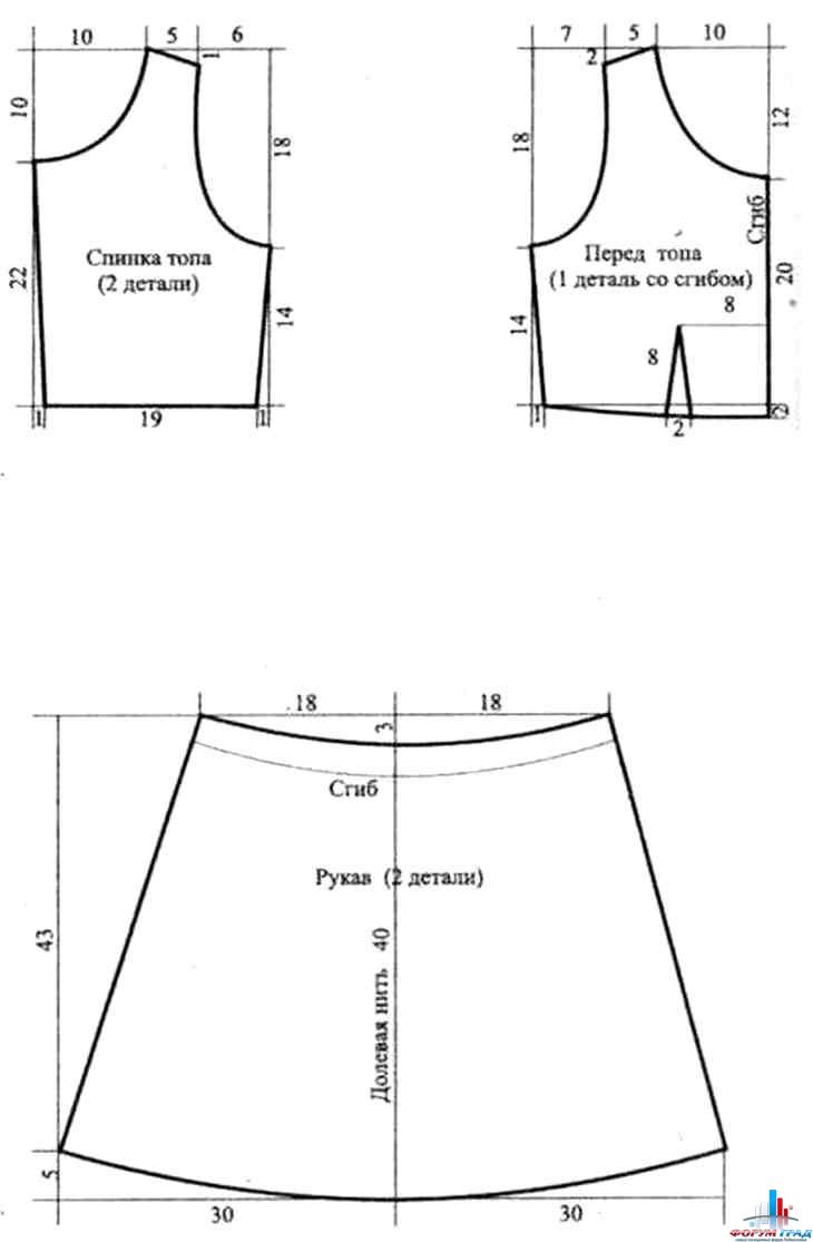 Выкройка новогоднего костюма восточный Выкройка новогоднего костюма восточный