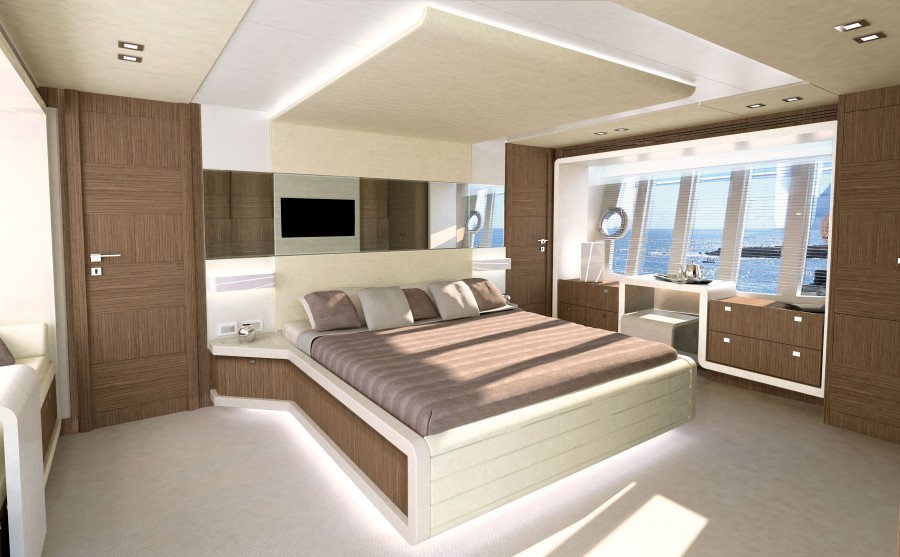 Ferretti Yacht 870