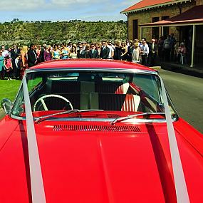 red-wedding-car