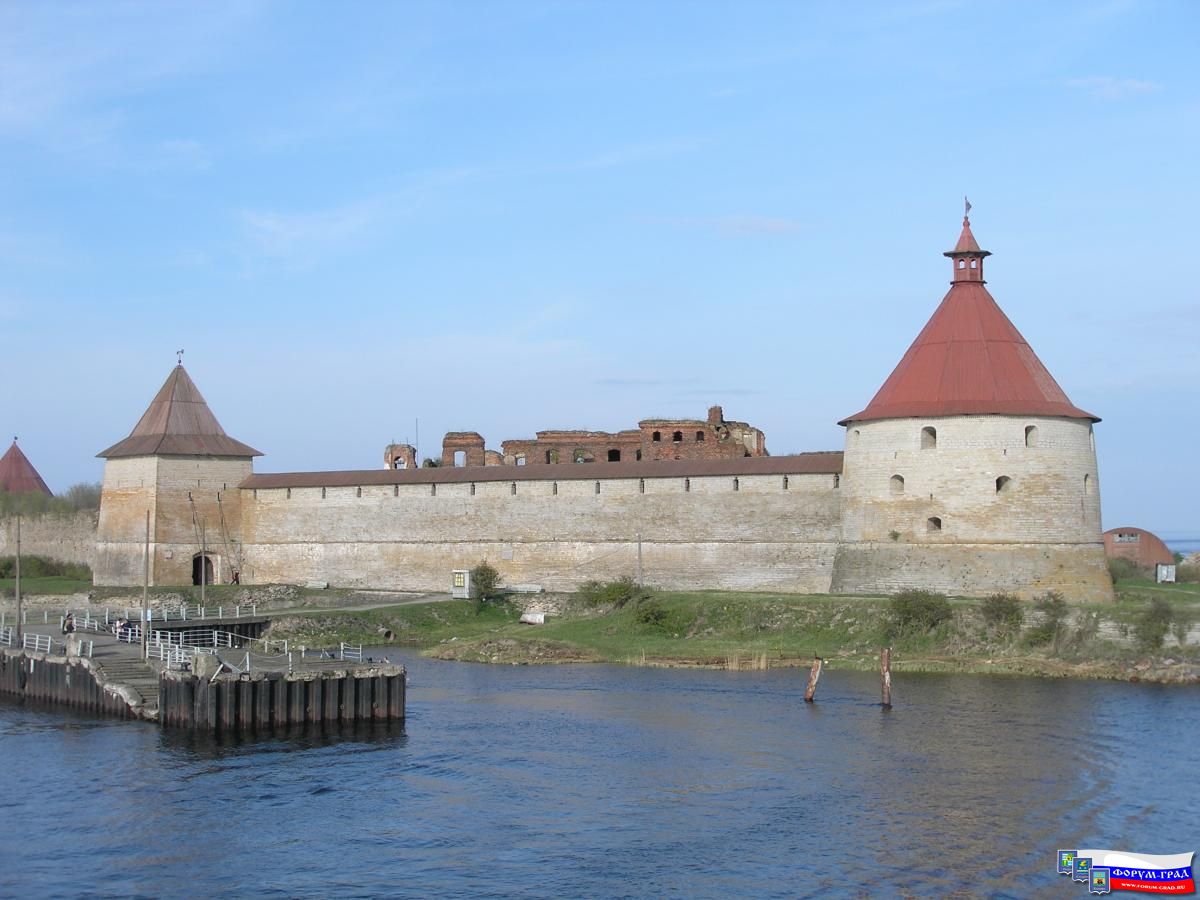 Крепость Орешек (по дороге на Валлам) май, 2008г.