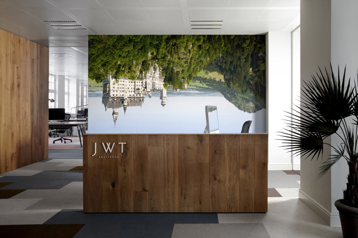 Современные офисы кампании JWT, Амстердам