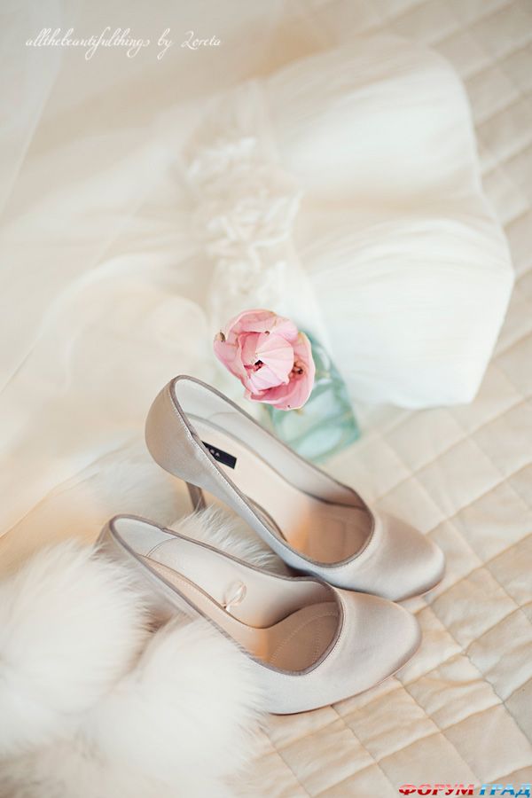 Свадебная обувь невесты
