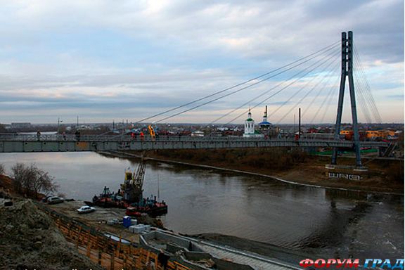 Замочки любви в Тюмене