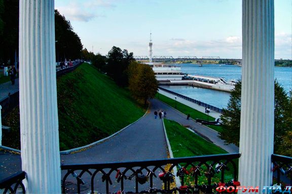 Замочки любви в Ярославле