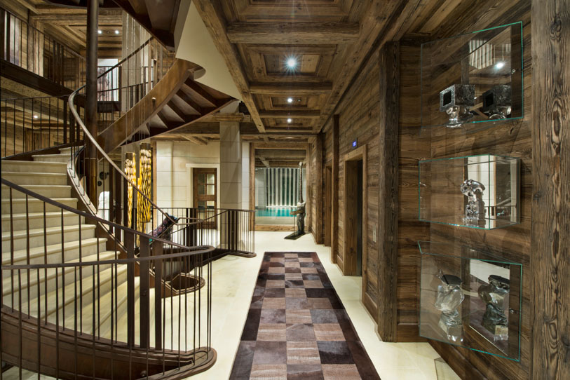 Дизайн интерьера альпийского Chalet Edelweiss