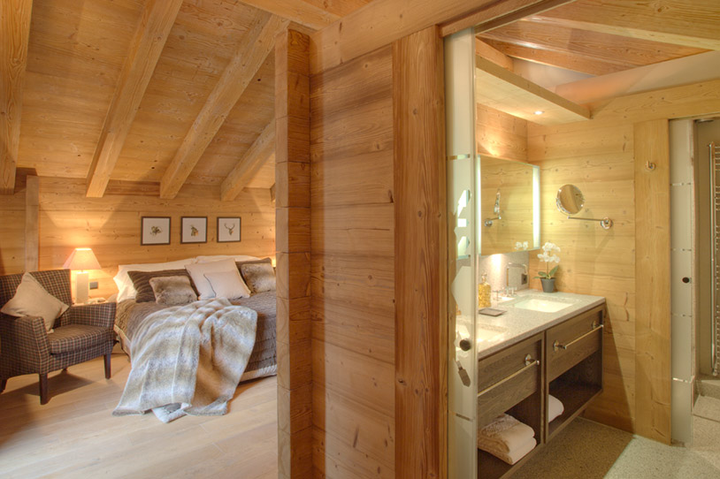 Дизайн интерьера альпийского шале Chalet Emma