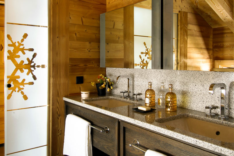 Дизайн интерьера альпийского шале Chalet Emma