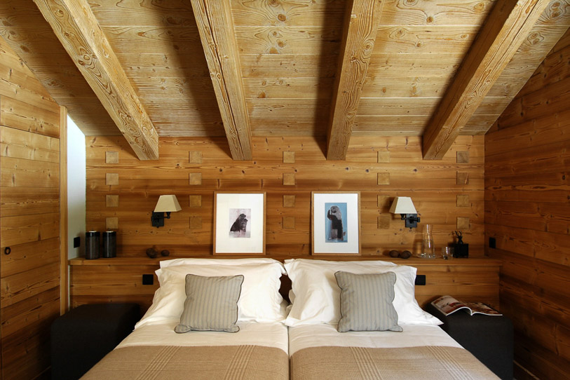 Дизайн интерьера альпийского шале Chalet Emma