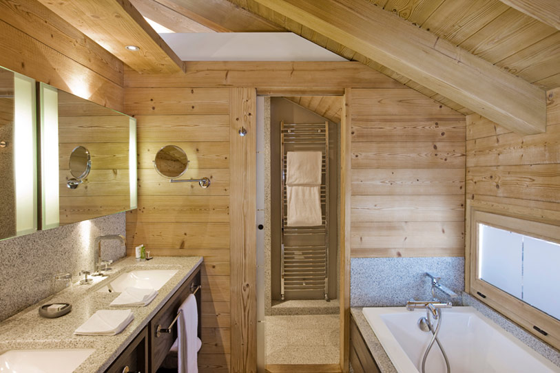 Дизайн интерьера альпийского шале Chalet Emma