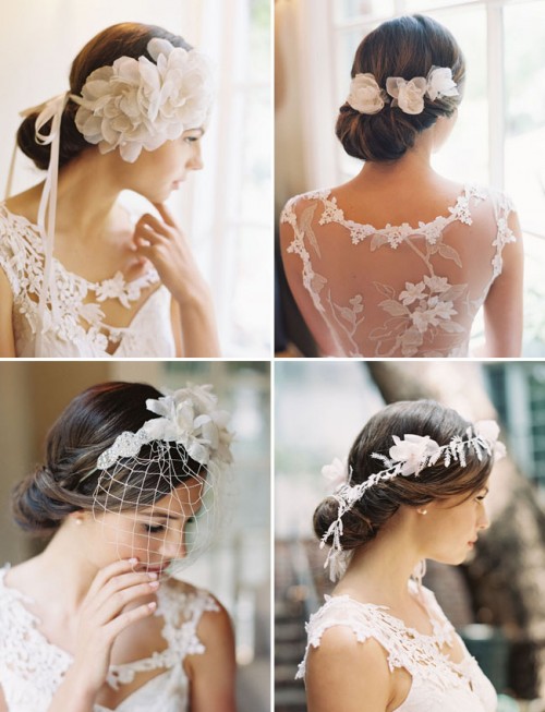 Свадебные головные уборы от Erica Elizabeth Designs