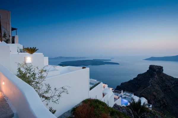 Роскошный дизайн гостиничного комплекса Grace Santorini Hotel