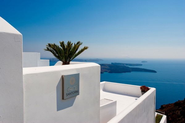Роскошный дизайн гостиничного комплекса Grace Santorini Hotel