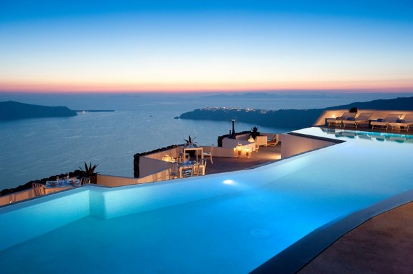 Роскошный дизайн гостиничного комплекса Grace Santorini Hotel