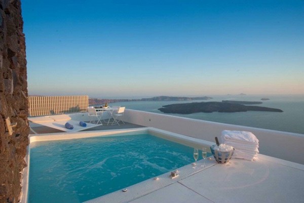 Роскошный дизайн гостиничного комплекса Grace Santorini Hotel