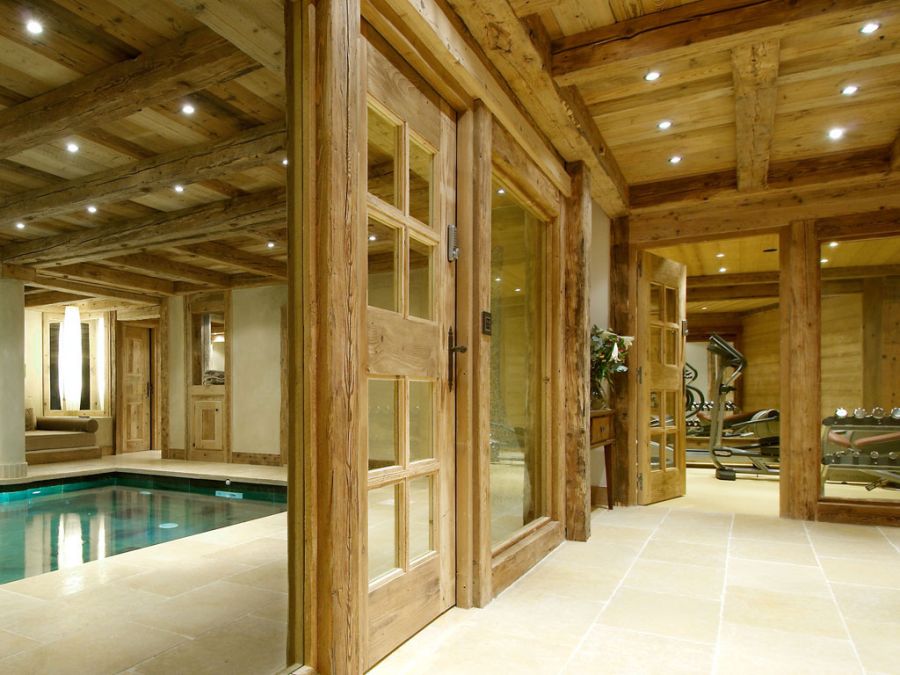 Дизайн интерьера шале Pearl Ski Lodge