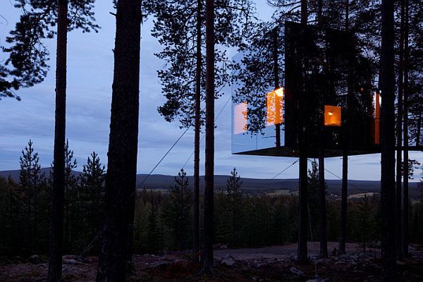 Дом на дереве: современный отель Treehouse