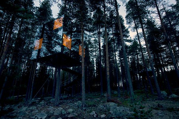 Дом на дереве: современный отель Treehouse