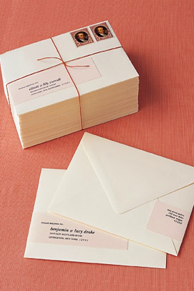Декорированные конверты для приглашений